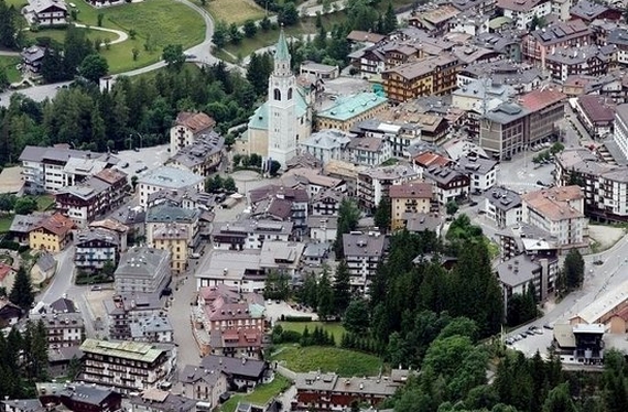 Cortina vista sul centro storico
