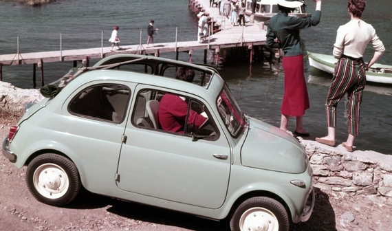 Fiat fiat 500 1957 pubblicità 570