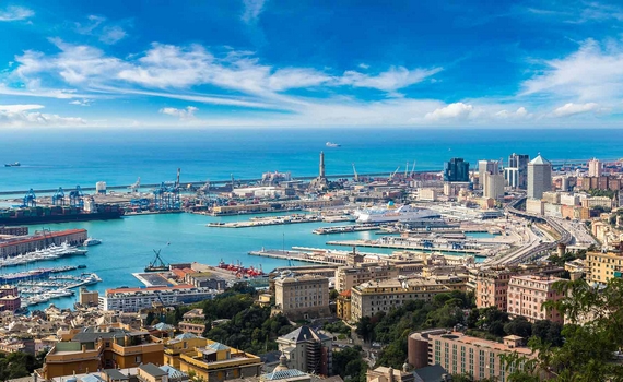 Genova vista porto 570