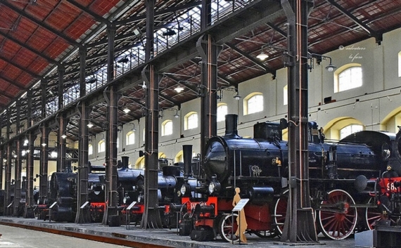 PIETRARSA museo locomotive 570