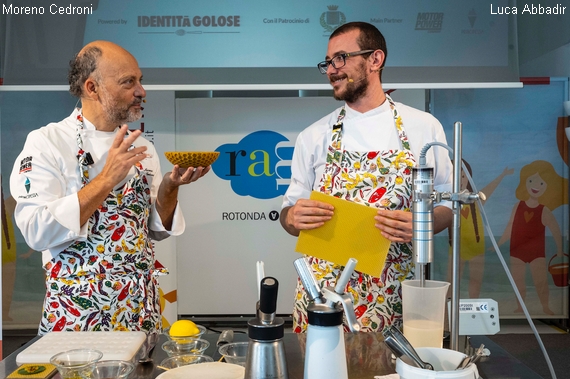 moreno cedroni e luca abbadir identità gelato 2021