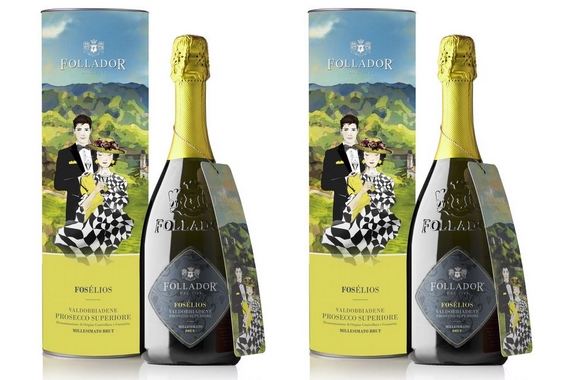 Valdobbiadene Prosecco Brut Millesimato DOCG 75 cl - Foselios - Follador