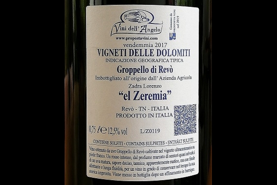 groppello revo el zeremia val di non itin 22 570