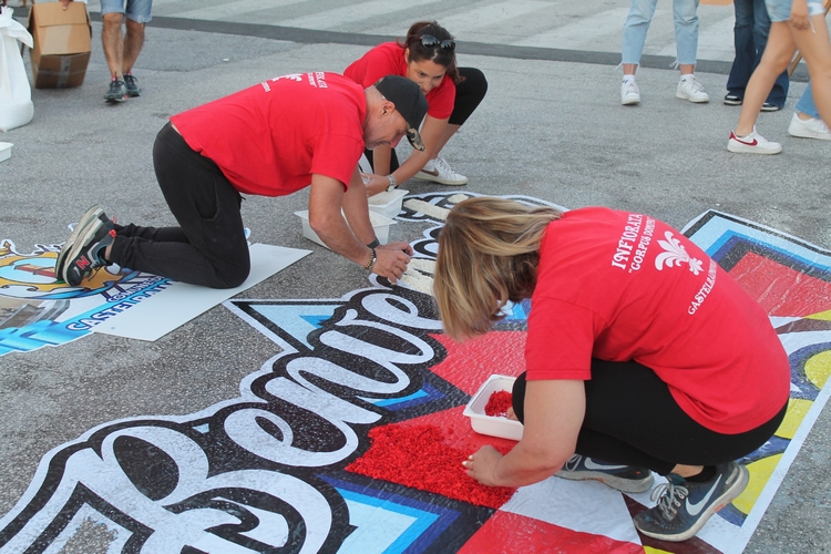 infiorata castelraimondo grand tour delle marche 2024 04