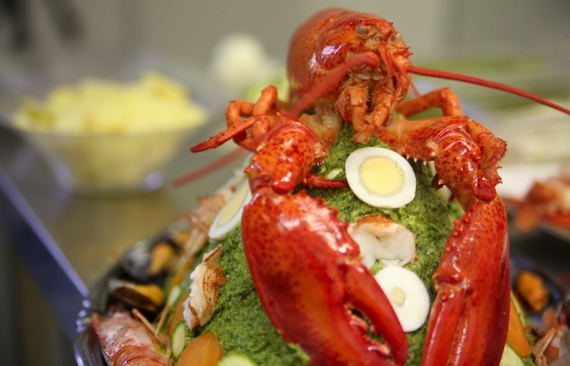 Cappon Magro tavola natale genova 5470