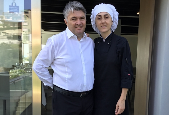 Luca mettimano con moglie osteria dei sani