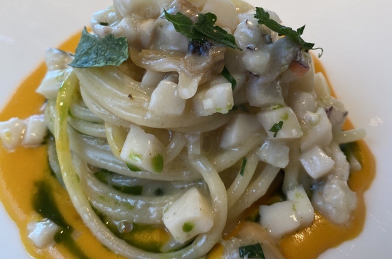 Madonnina del Pescatore Senigallia Spaghetto Psichedelico 570