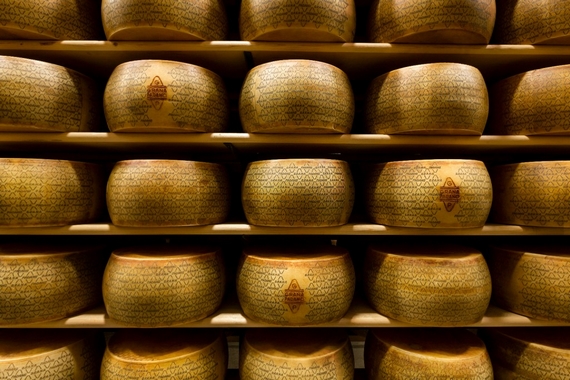Stagionatura grana padano dop 570