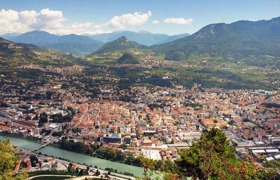 Trento dallalto 570