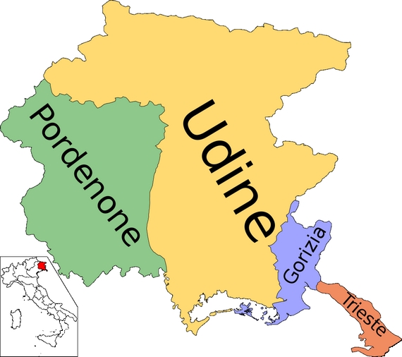 cartina friuli venezia giulia 2 570