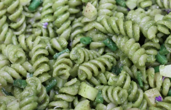 pasta al pesto 570