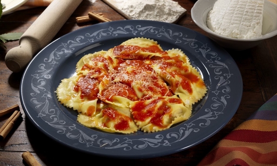 ravioli di ricotta e menta pantelleria 570