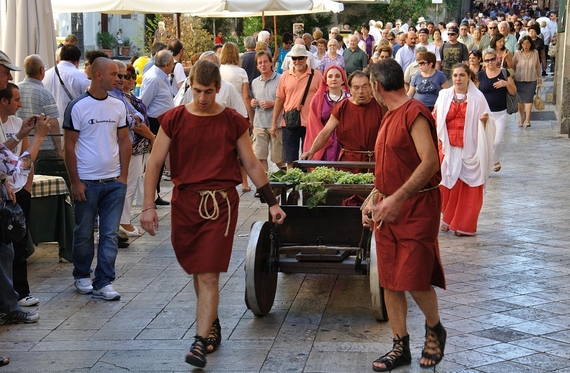 sagra del pizzutello a tivoli sfilata 570