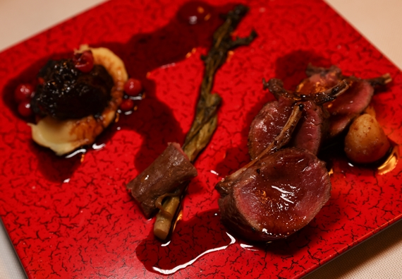 Filetto e lombo di capriolo gallo cedrone 570