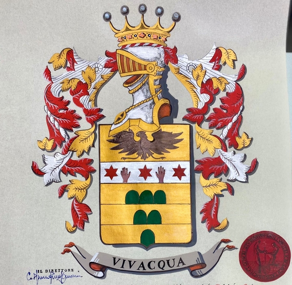 Stemma Araldico Vivacqua itin 570