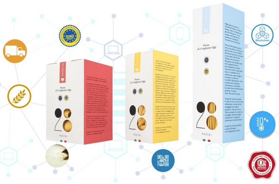 grafica rete blockchain tracciabilita di filiera pasta gragnano 570
