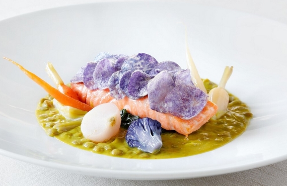 piatto pesce cristallo 570