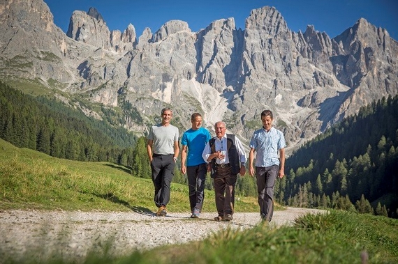 terza e quarta generazione Felicetti Riccardo Paolo Valentino e Stefano itin 2022