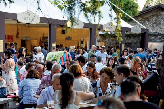 Aria di Festa Gli stand gastronomici