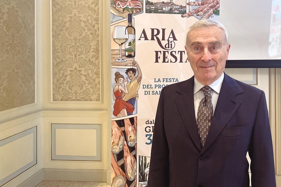 Aria di Festa Il presidente del Consorzio Giuseppe Villani