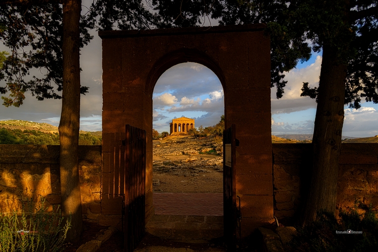 Agrigento vista tempio viaggio in sicilia 2024