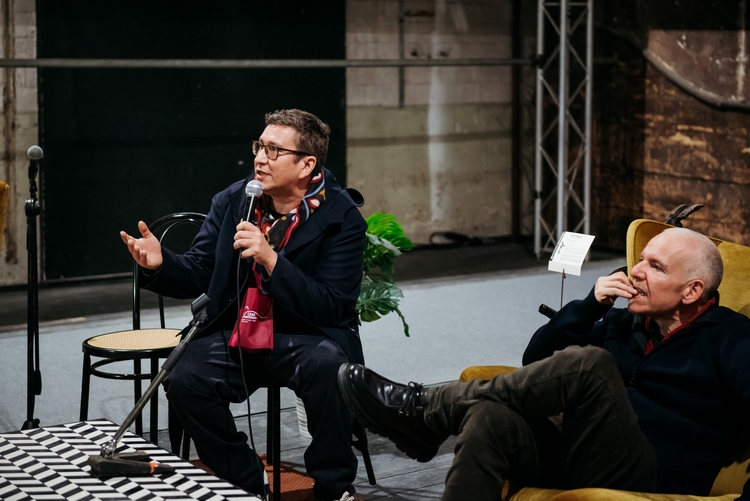patrizio anisio dir. salone con filippo taricco collisioni 750