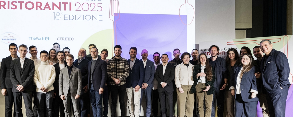 PRESENTATA LA GUIDA AI RISTORANTI 2025 FIRMATA IDENTITÁ GOLOSE