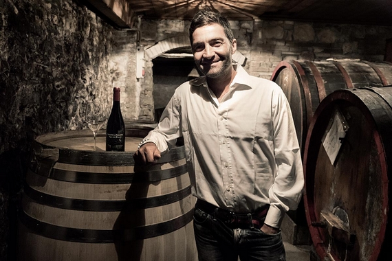 Alessandro Nicolucci nella cantina della Fattoria Nicolucci (Predappio) itin 23 570.jpg