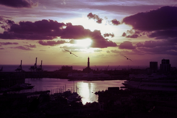 Tramonto a Genova - Foto A.Falcone Xedum itin 22 570.jpg